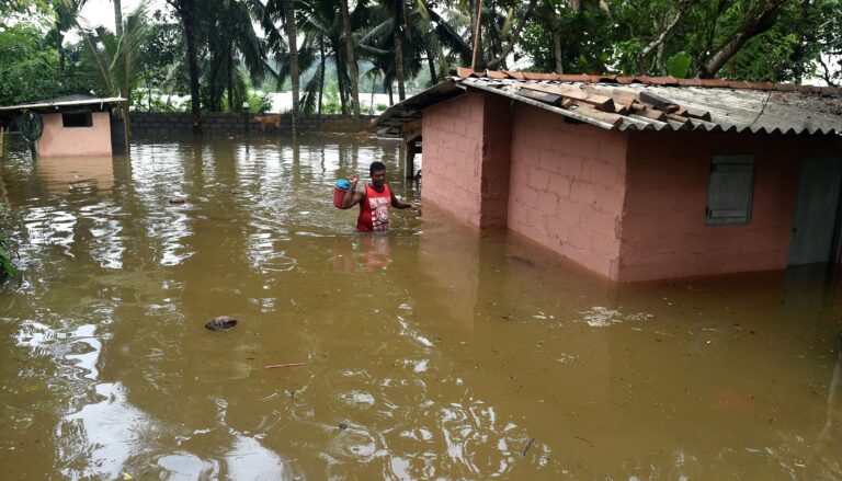 Disaster in Sri Lanka after 3 days of torrential rains